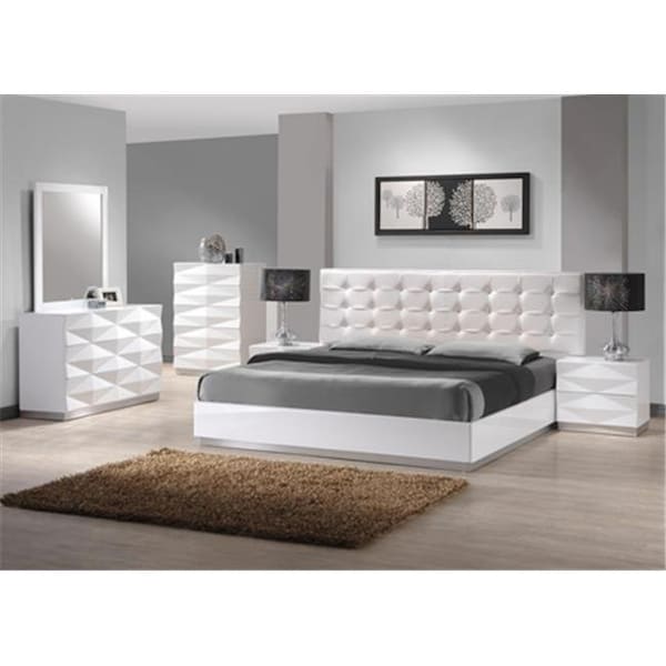 J&M Furniture J & M Furniture 17688-C Verona Chest - White Lacquer 17688-C - main